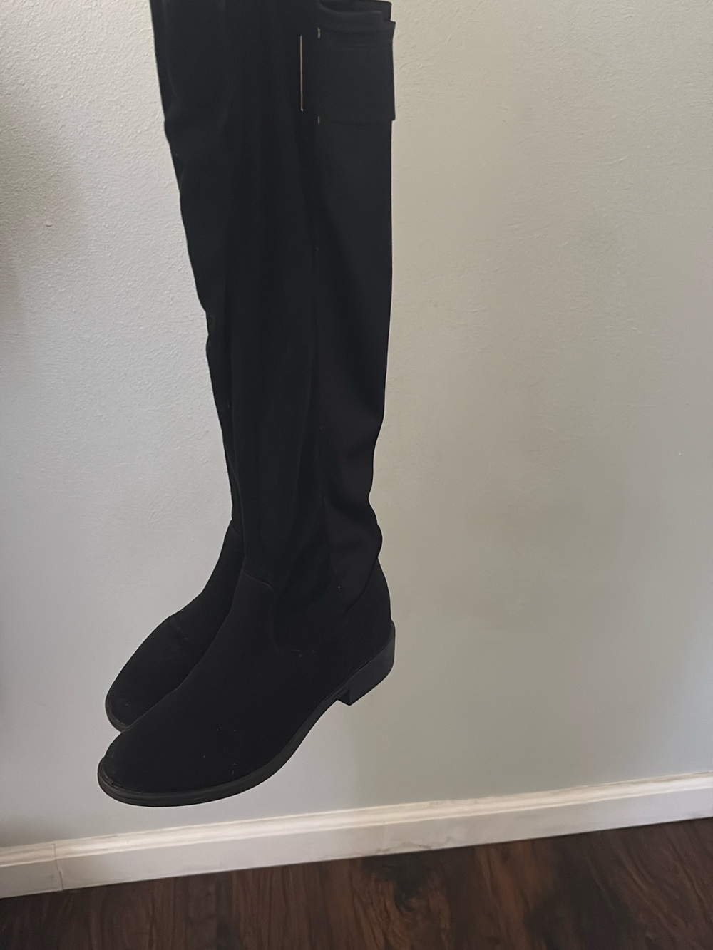 Womans black tall black Boots